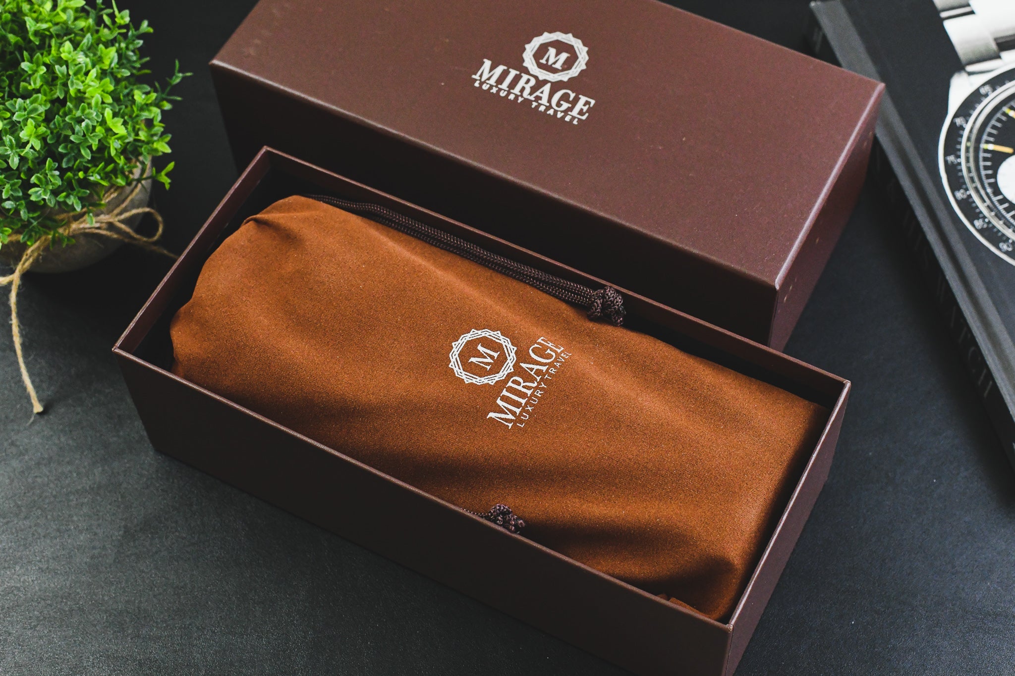 3 Watch Case - Espresso Brown