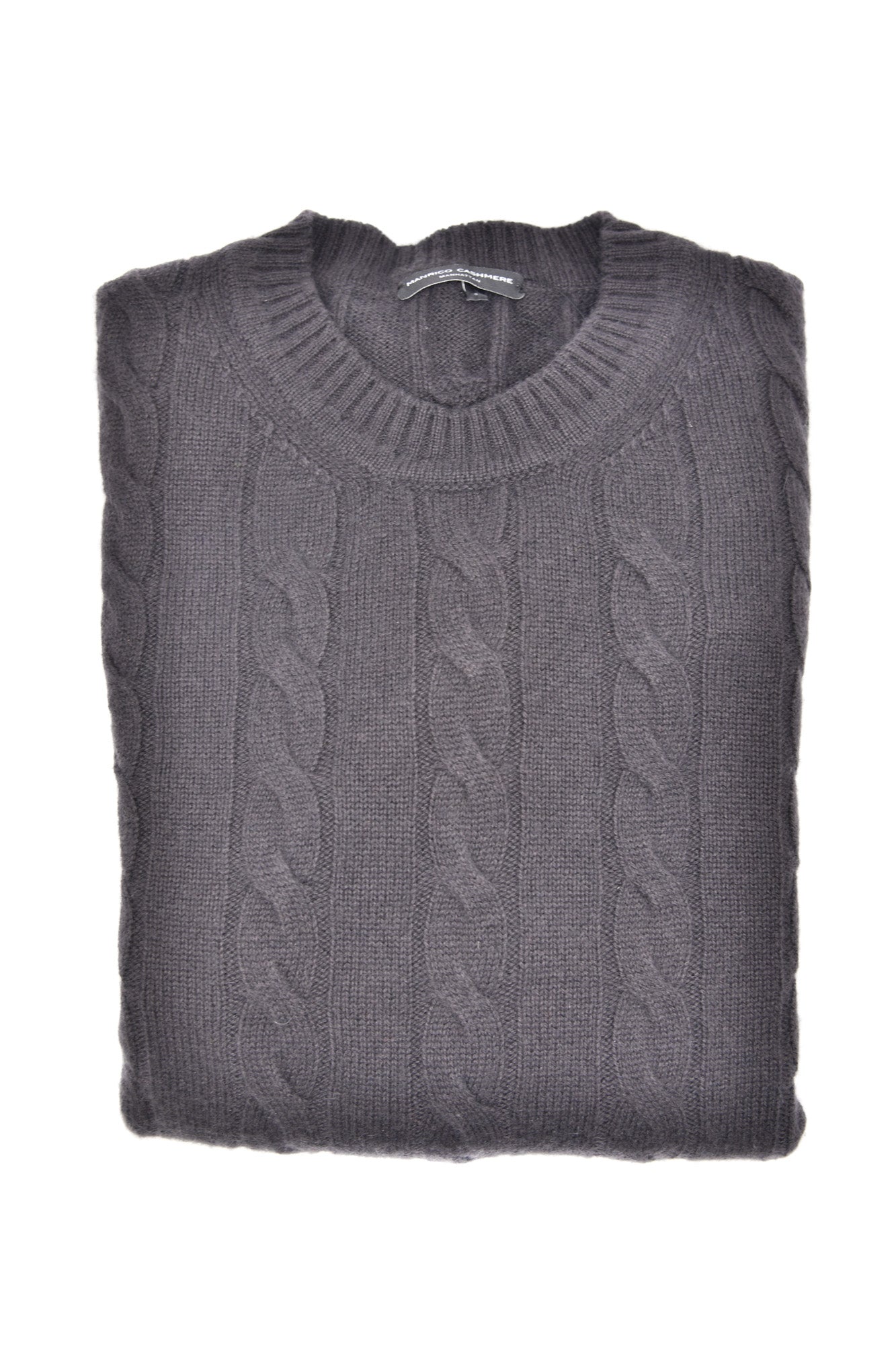 Manrico Cashmere Cable Knit Sweater