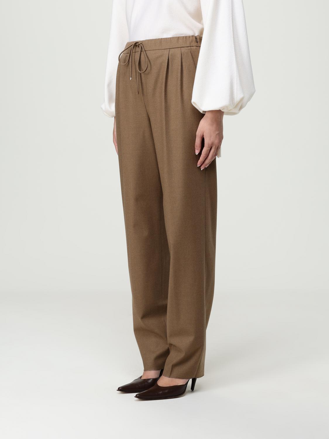 Max Mara Pants Woman Brown