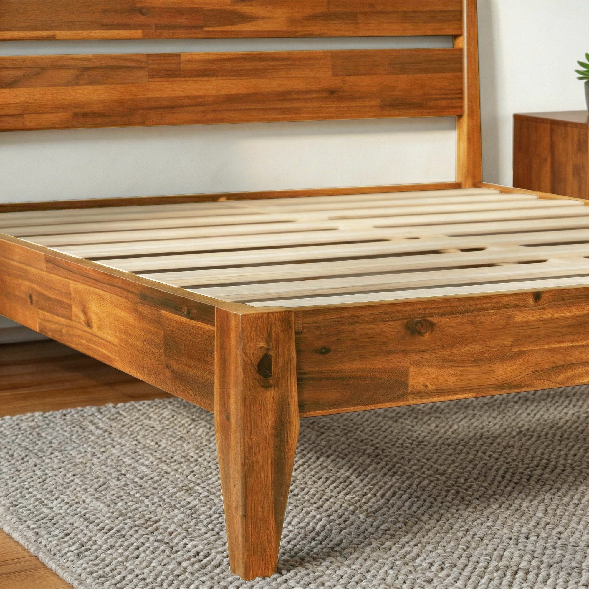 Emery Solid Wood Bed Frame
