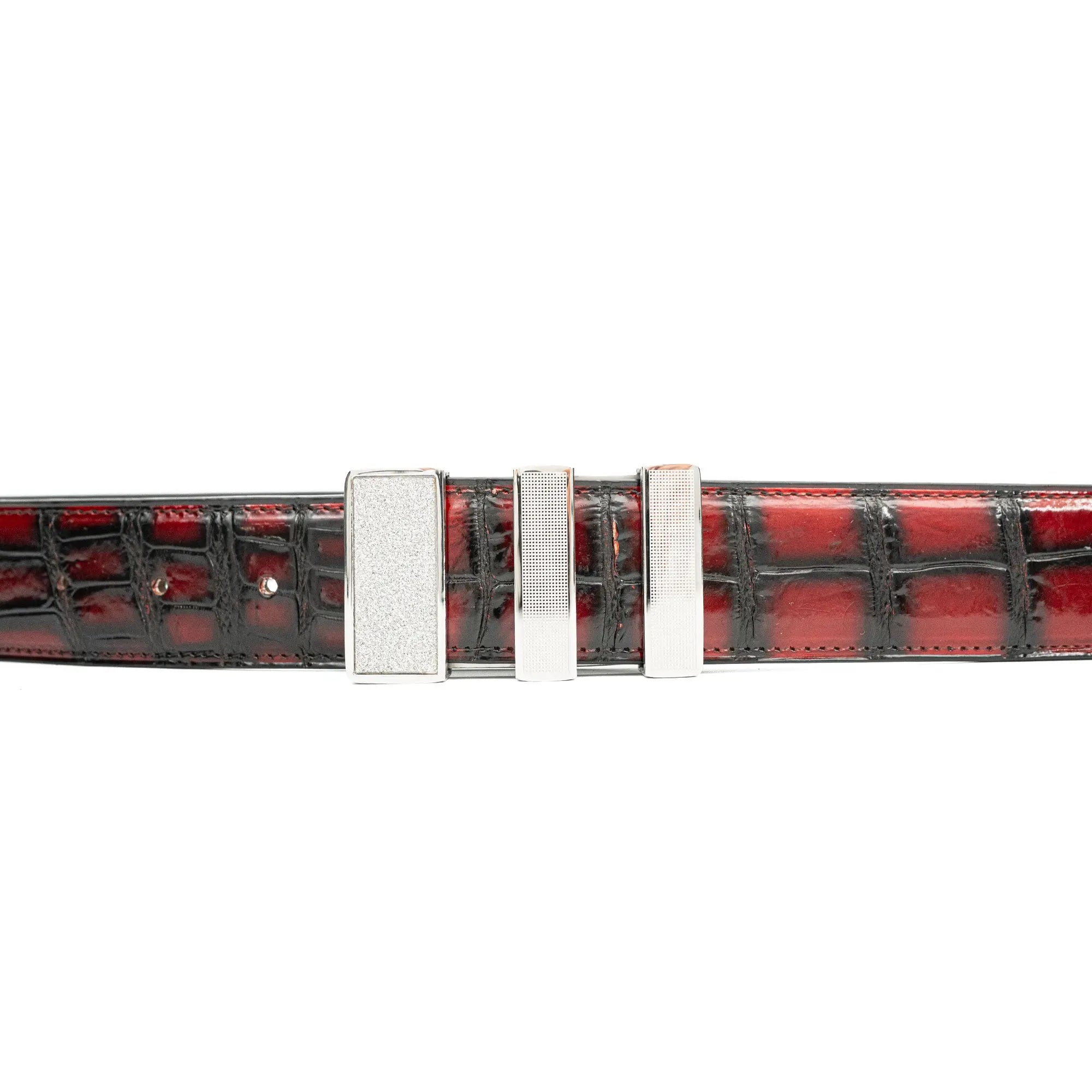 Handcrafted Alligator Leather Belts DVG29
