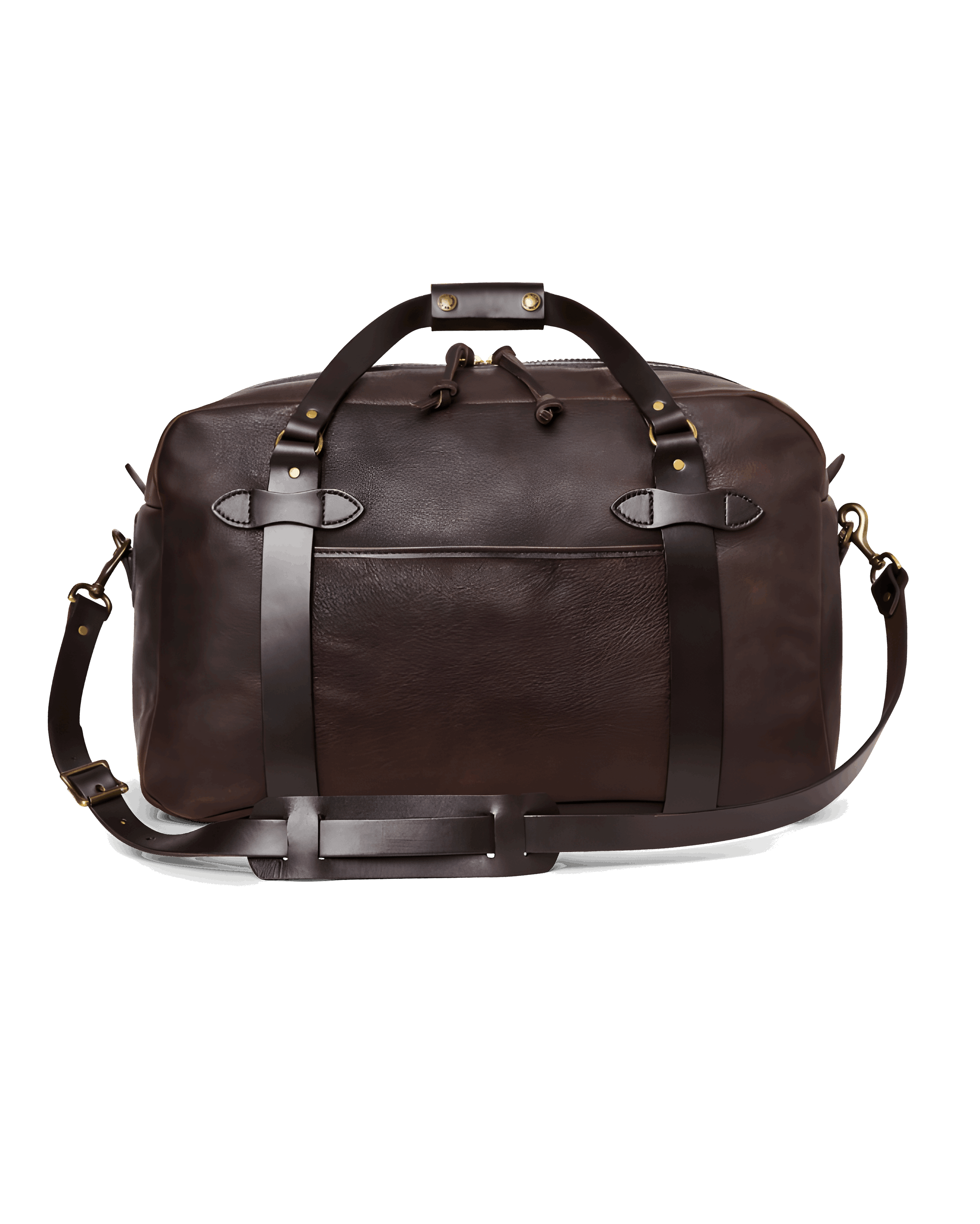 Filson HERITAGE LEATHER MEDIUM DUFFLE BAG