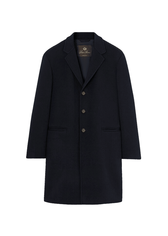 Loro Piana Paolo Coat in Baby Cashmere with Rain System®
