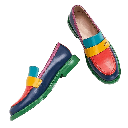 Artisan Leather Platform Sneakers