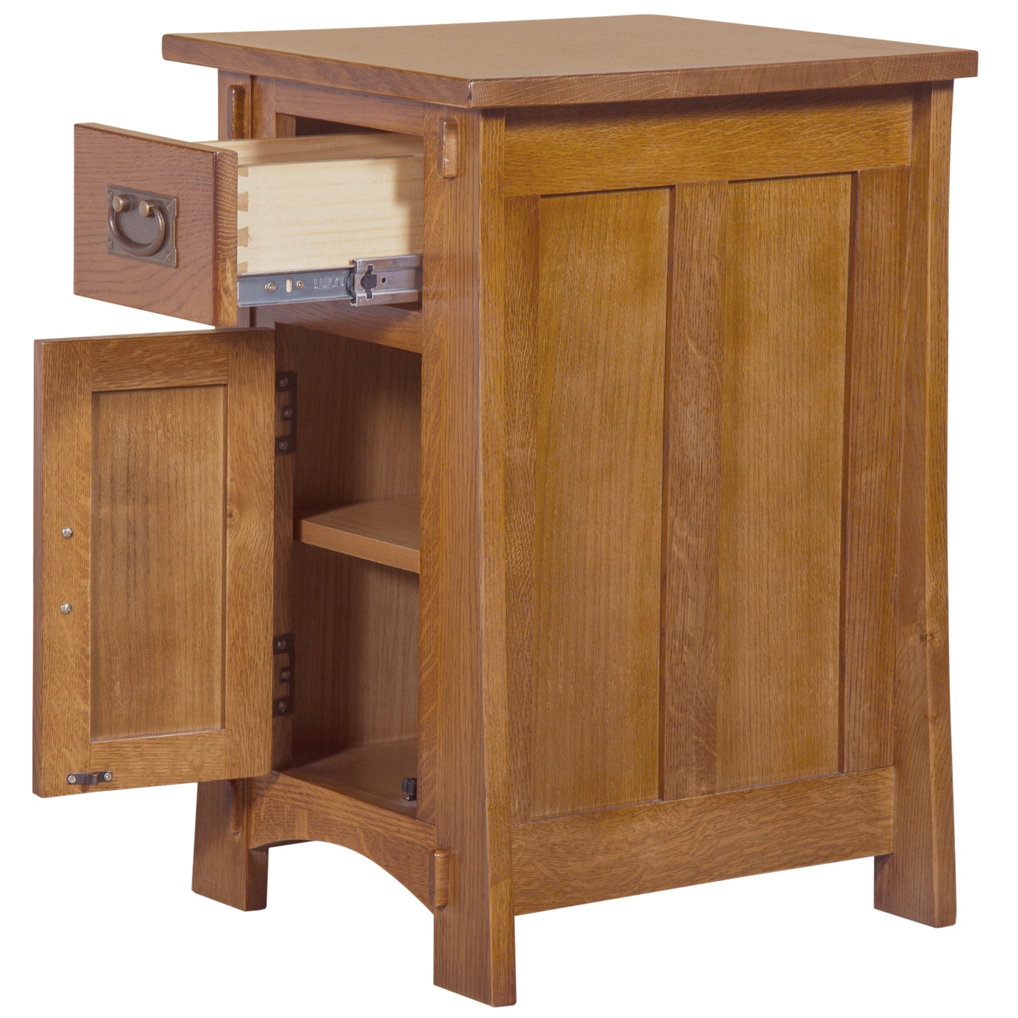 Mission Tapered Leg Narrow Nightstand