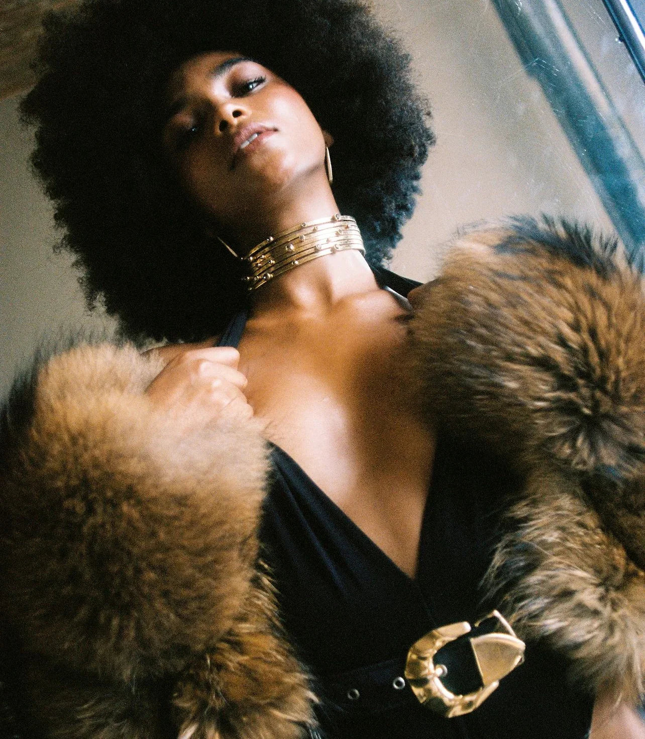 Lioness Fur Bomber Jacket