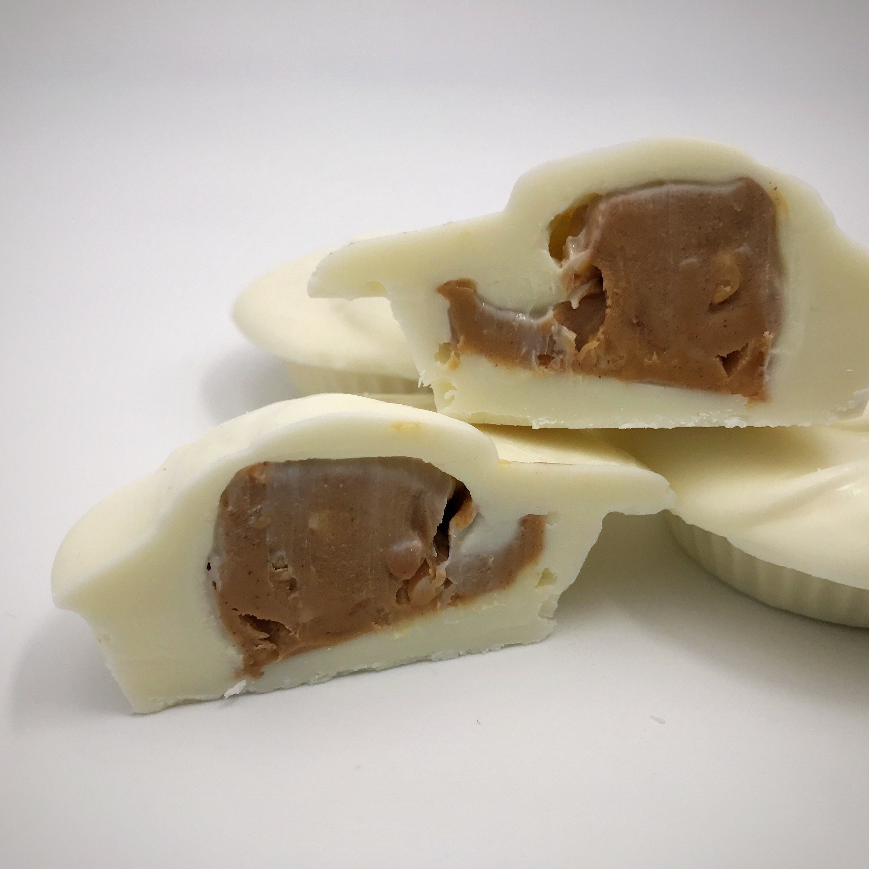 White Chocolate Crunchy Peanut Butter Cups