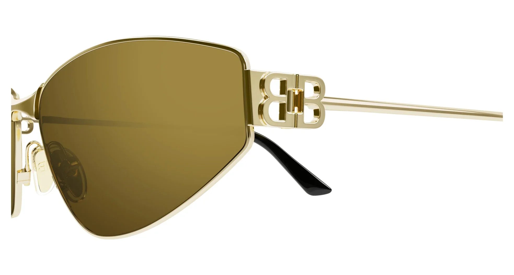 Balenciaga BB0335S-003 Women’s Sunglasses – Metal Frame, 65mm