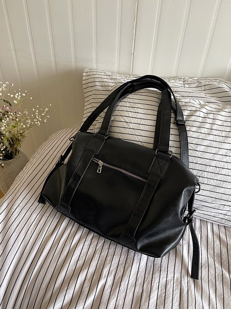 Large Capacity Travel Tote Bag - Versatile Crossbody & Handheld Luggage for Women