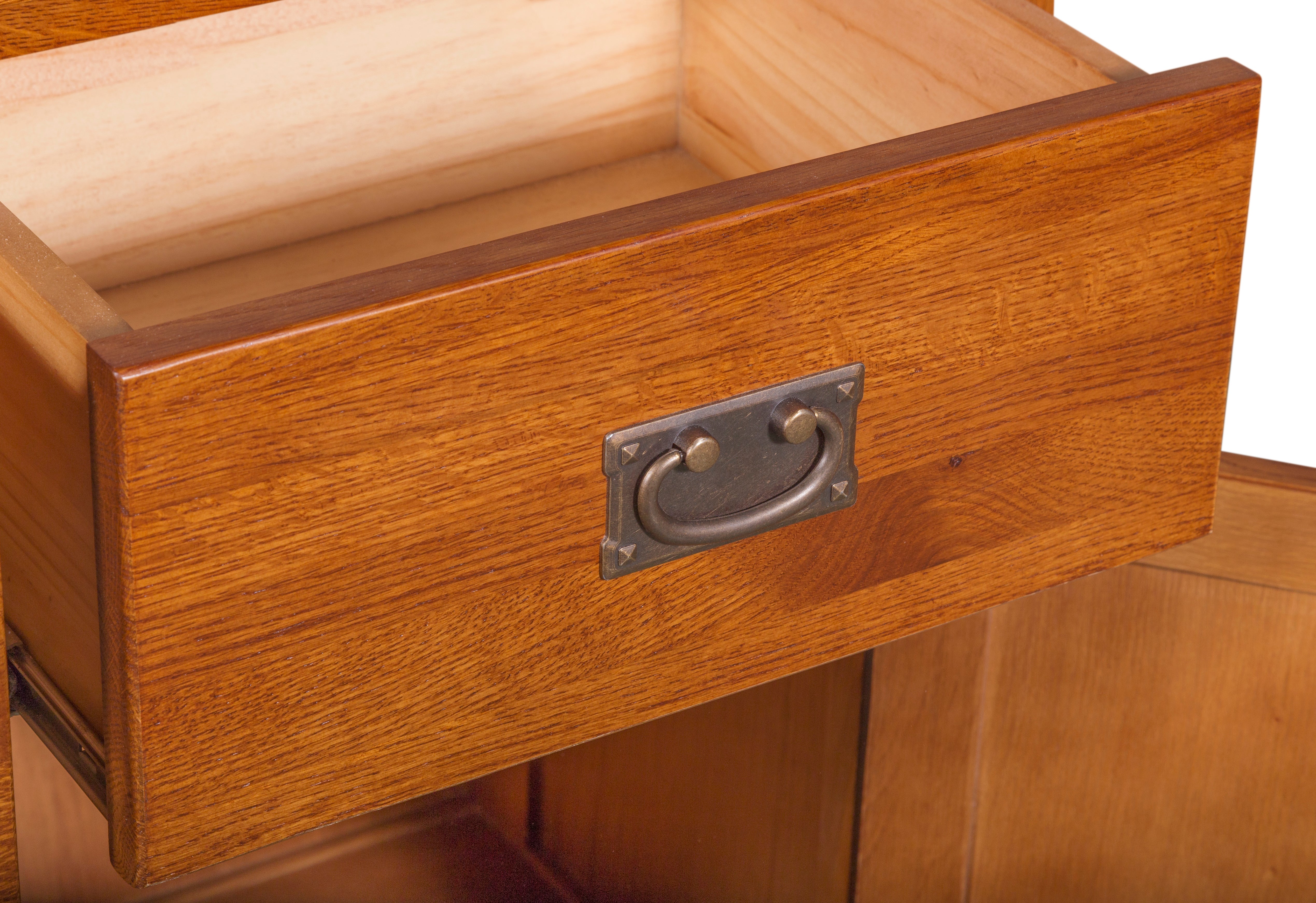Mission 2 Door 2 Drawer Cabinet - Michael's Cherry