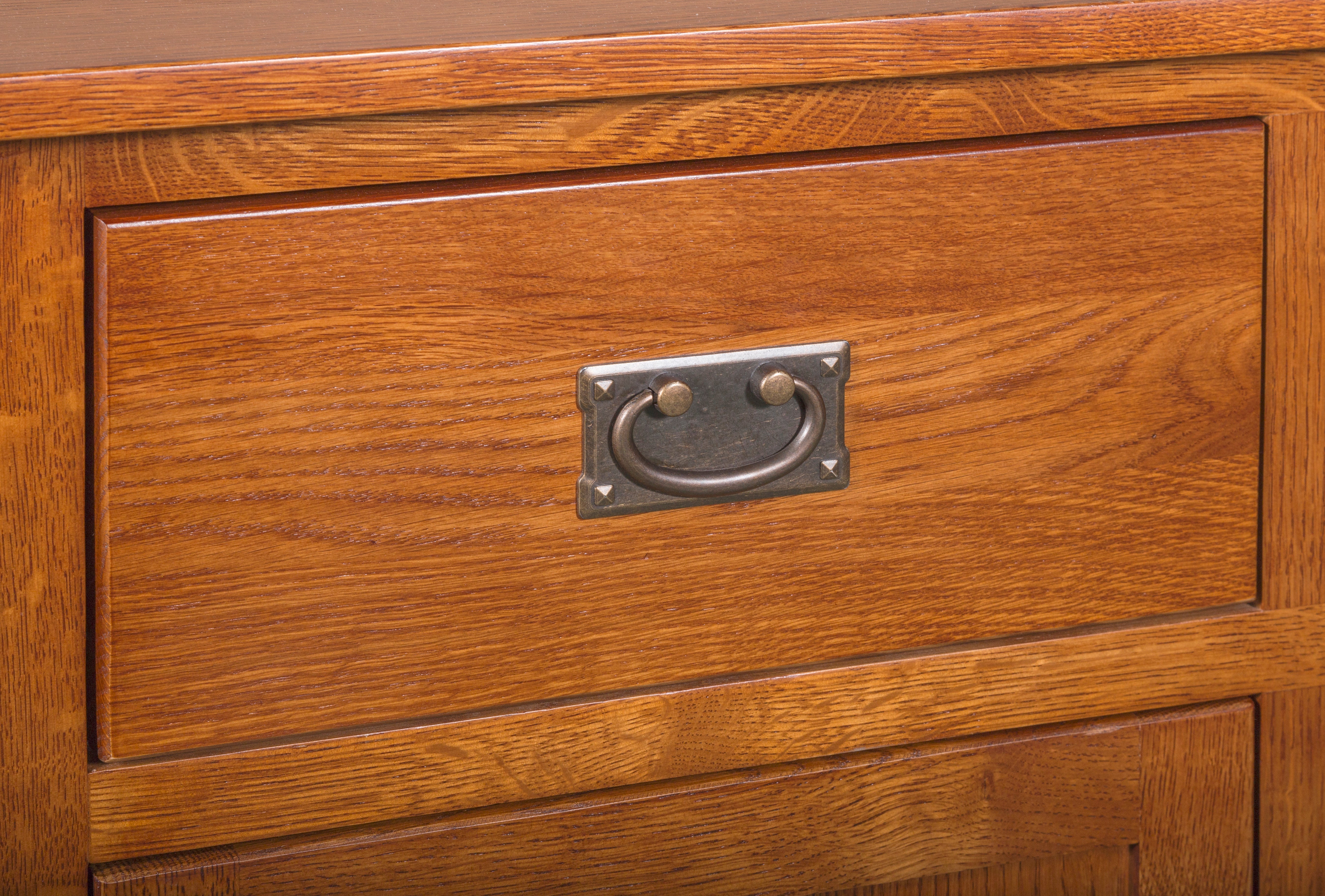 Mission 2 Door 2 Drawer Cabinet - Michael's Cherry