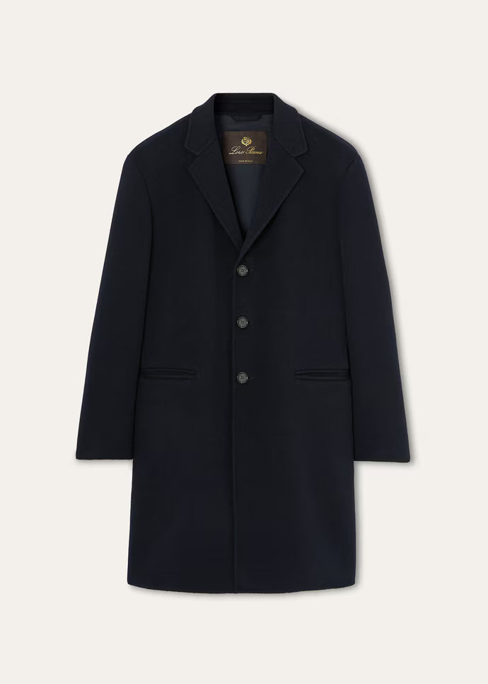 Loro Piana Paolo Coat in Baby Cashmere with Rain System®