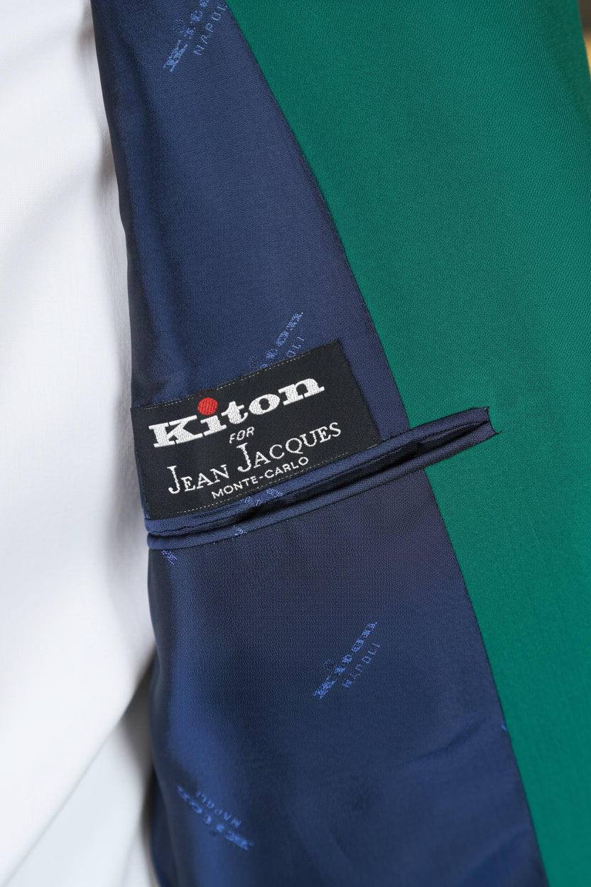 Kiton Solid Cashmere-Silk Sport Jacket