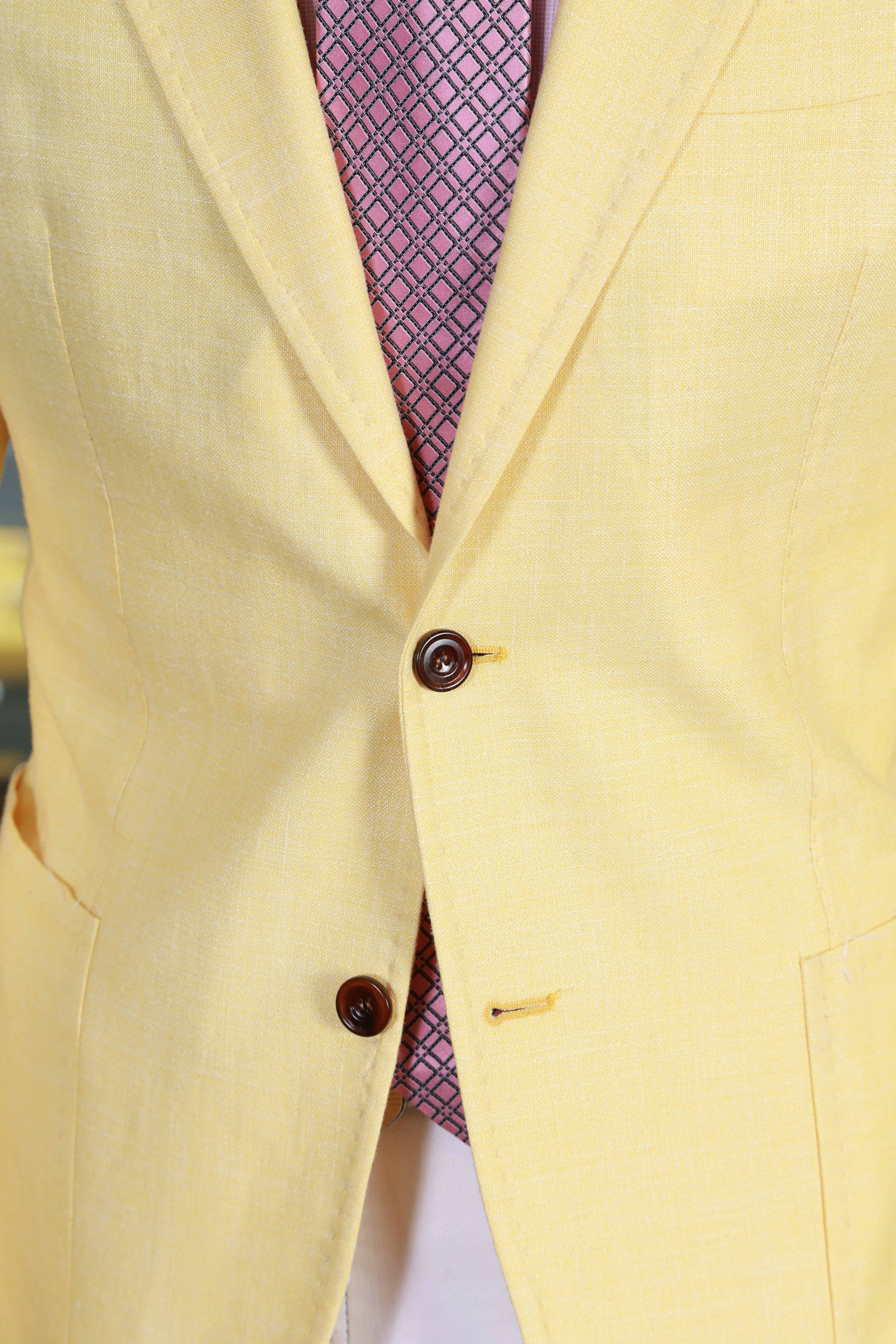 Sartorio Solid Silk-Linen-Wool Sport Jacket