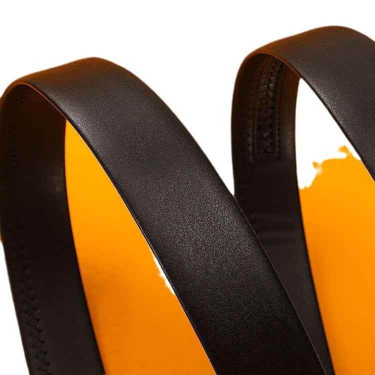 Men's Genuine Cowhide Leather Belt with Pin Buckle