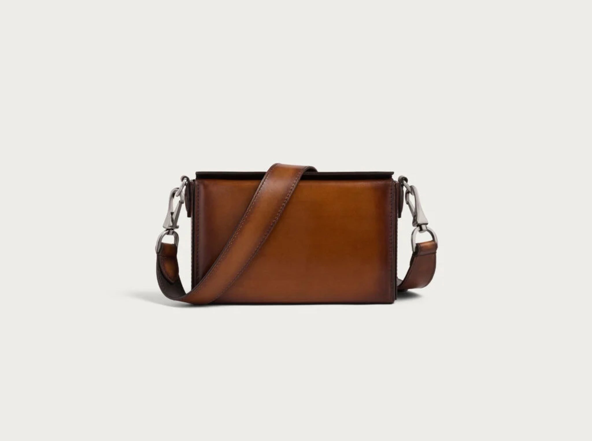 Berluti Un Jour De Poche Messenger in Venezia Calf Leather