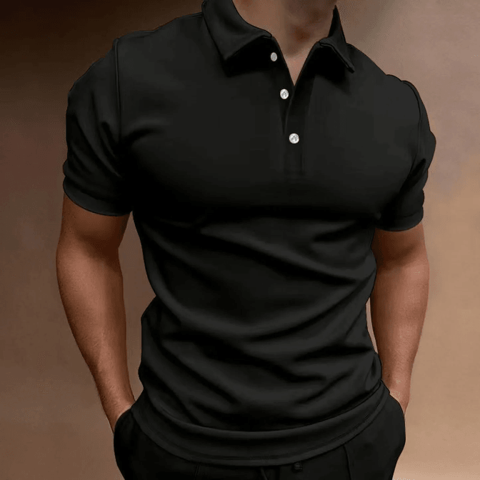 Classic Cotton Blend Polo Shirt