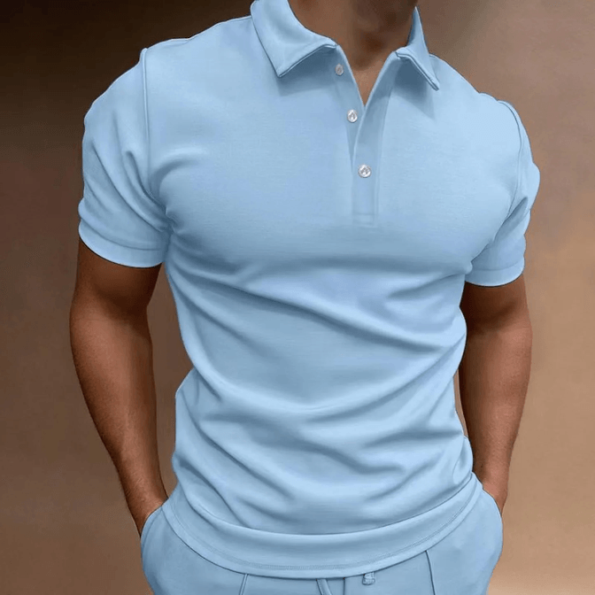 Classic Cotton Blend Polo Shirt