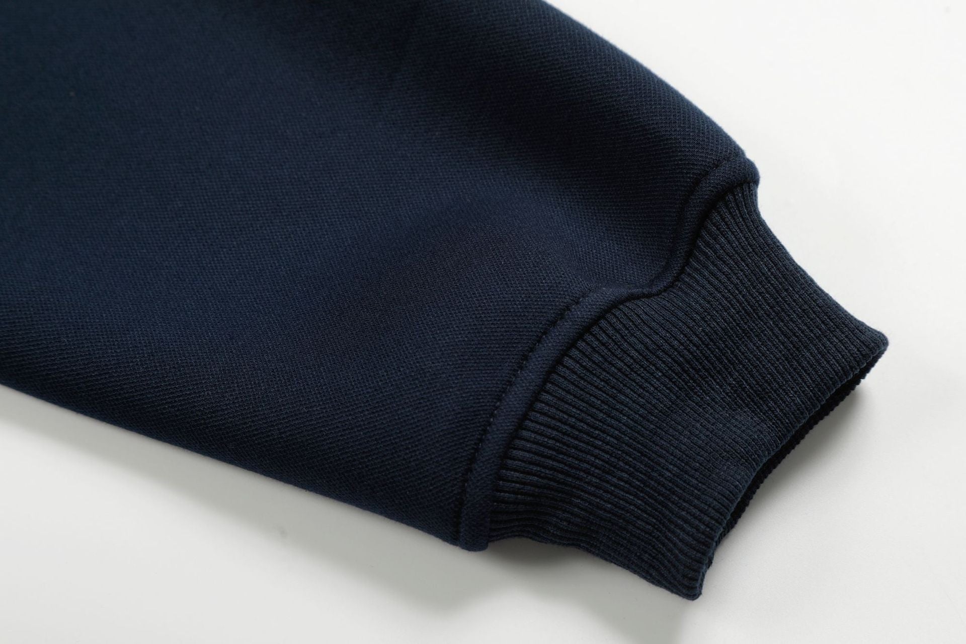 Half-Zip Polo Neck Pullover Hoodie