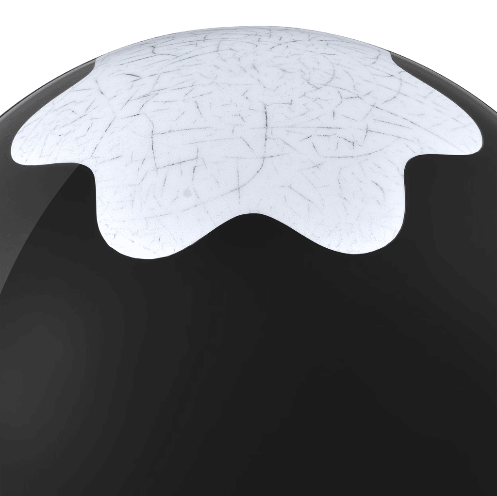 Montblanc Emblem Paperweight – Black Resin with Velvet Base