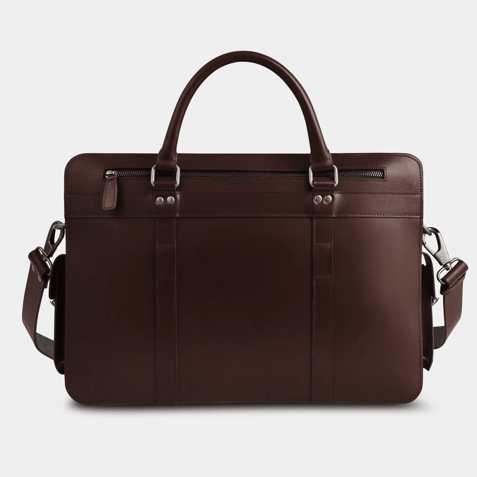The Navigator Leather Briefcase by The Real Leather Co.