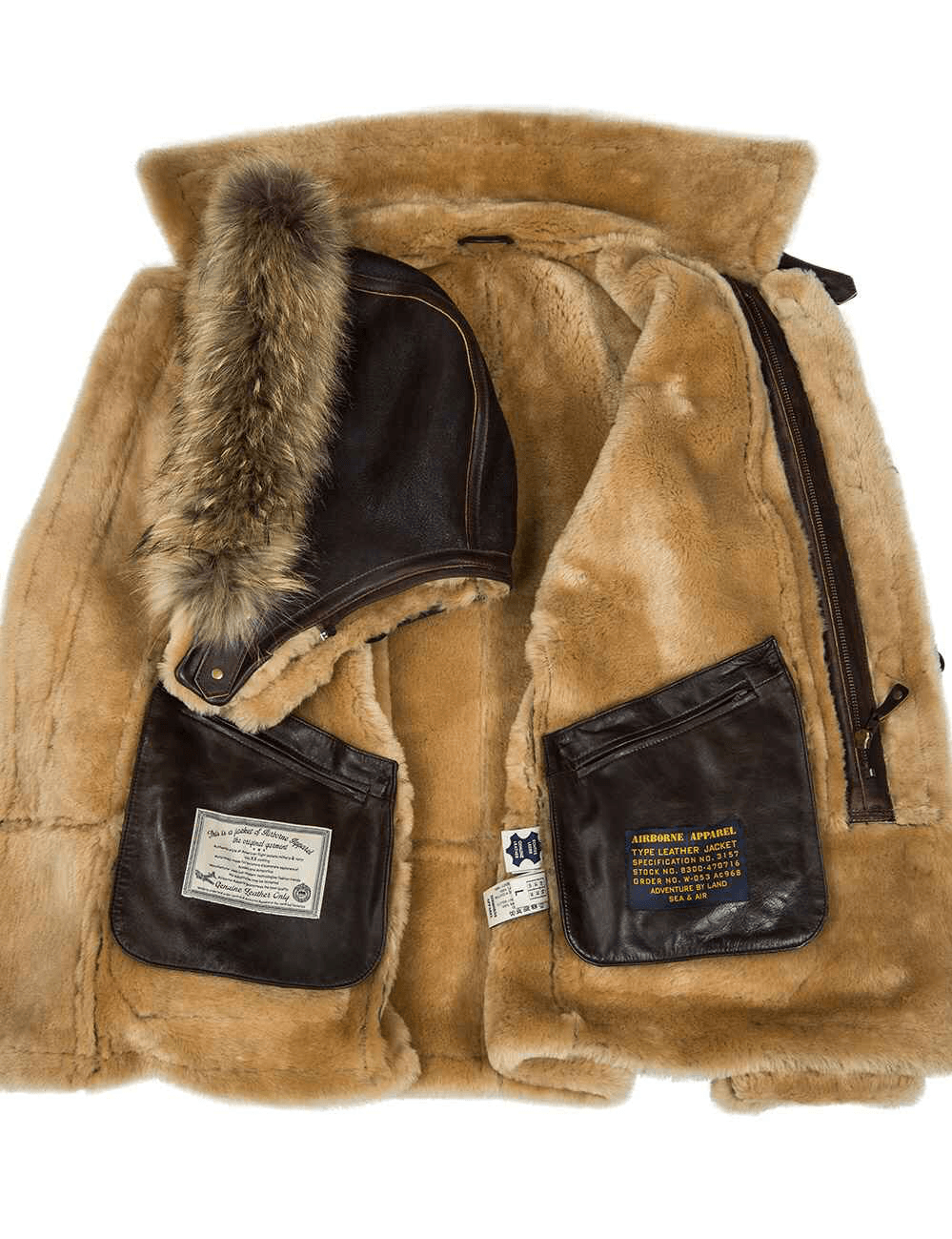 Airborne Apparel B-7 Arctic Sheepskin Parka