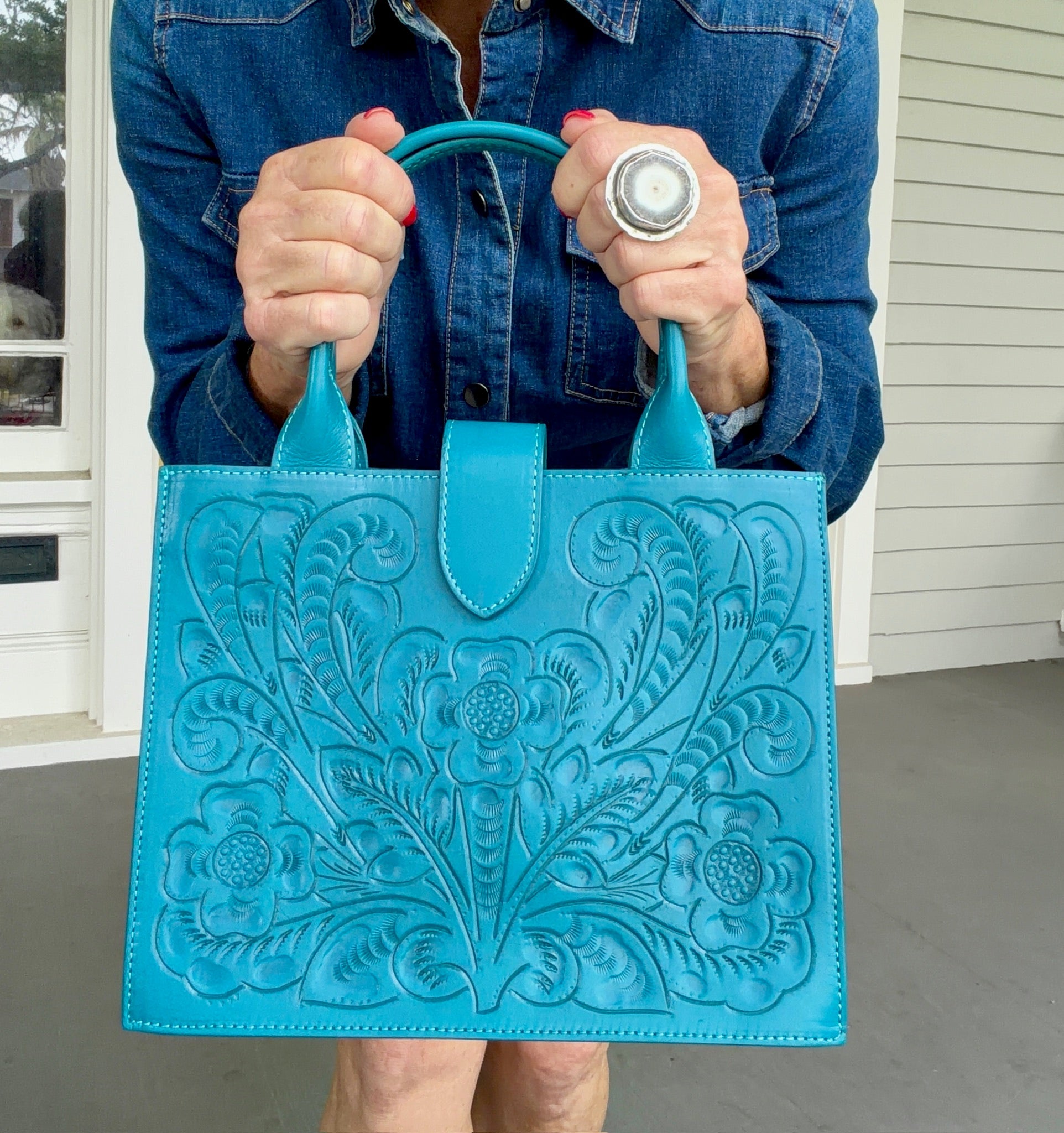 The Mini Tote| Artisan Leather Mini Tote Bag