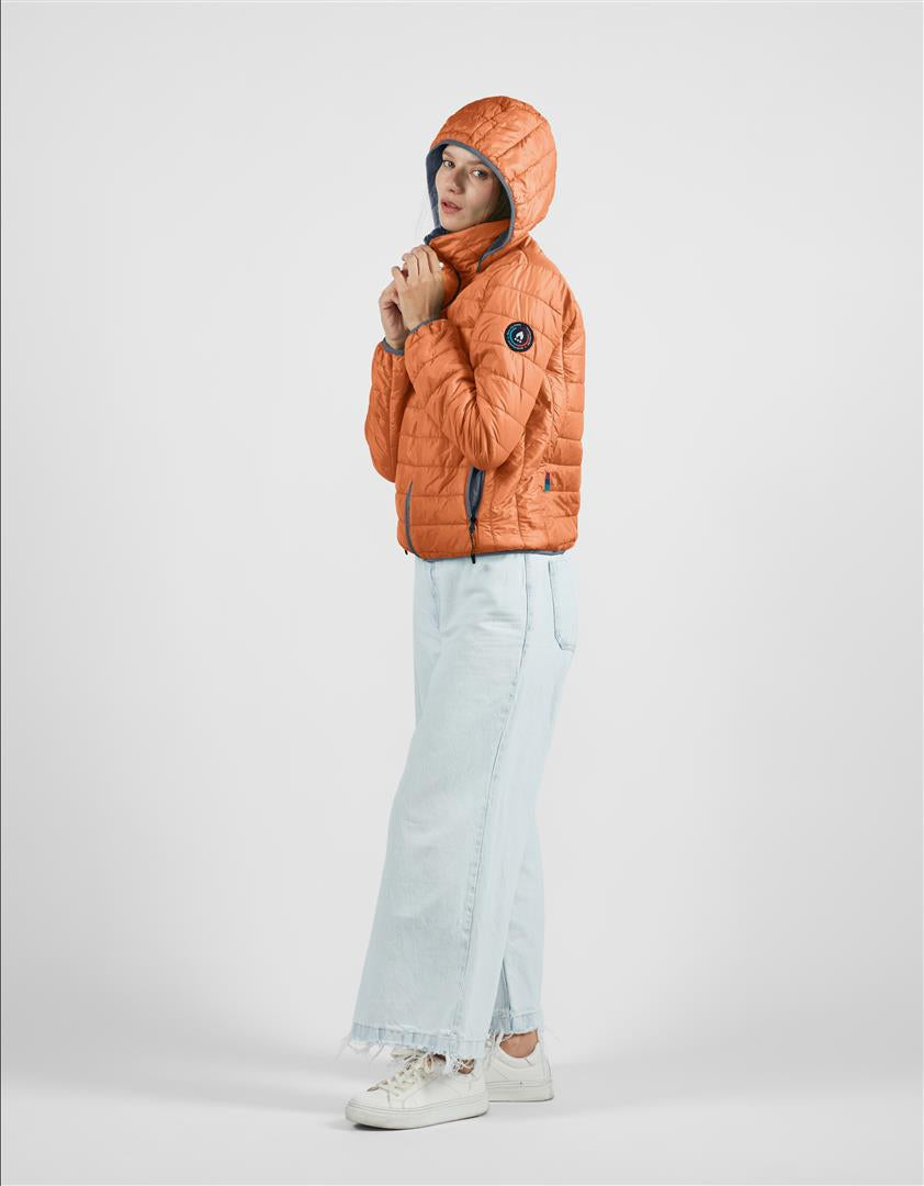 Alpafill Hooded Puffer Jacket in Peruvian Alpaca