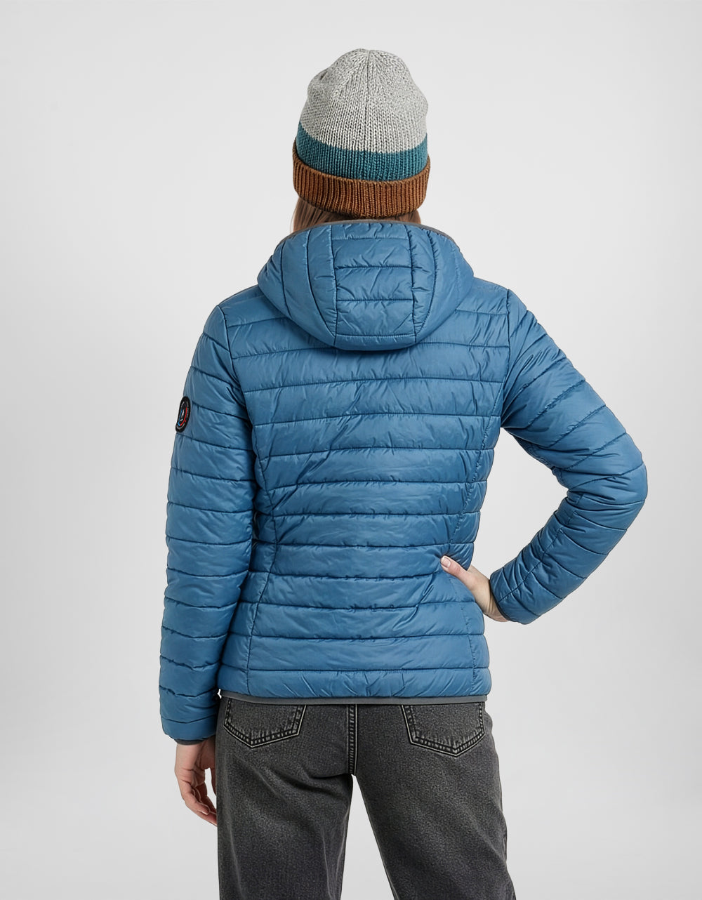 Alpafill Hooded Puffer Jacket in Peruvian Alpaca