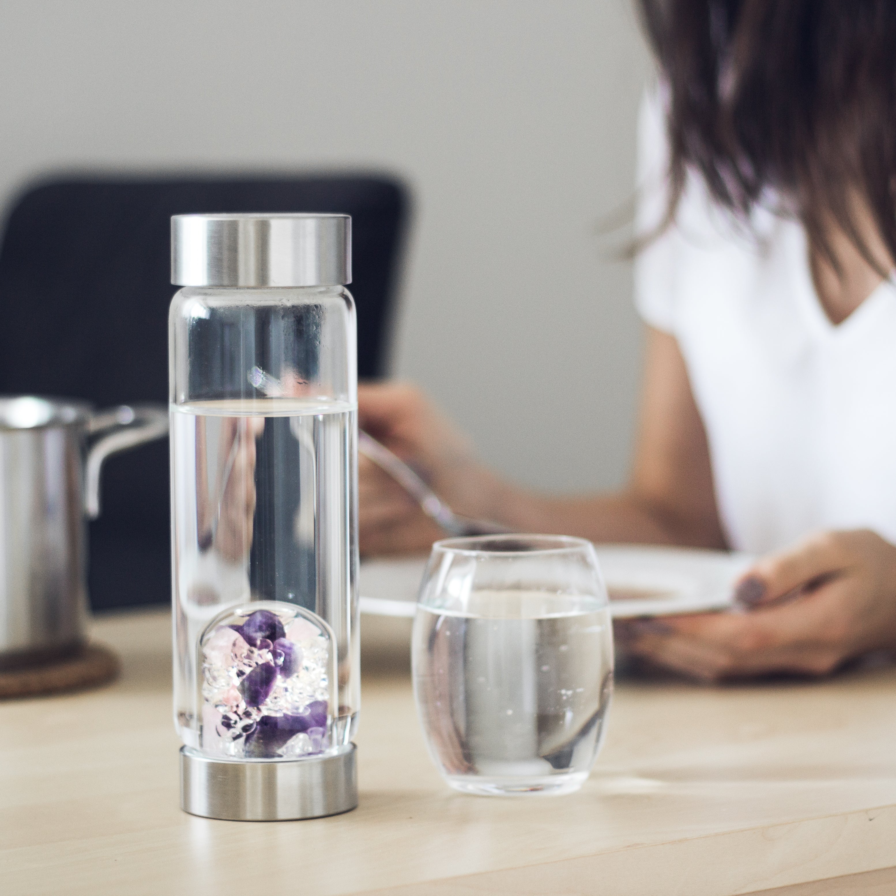ViA WELLNESS | Amethyst, Rose Quartz & Clear Quartz