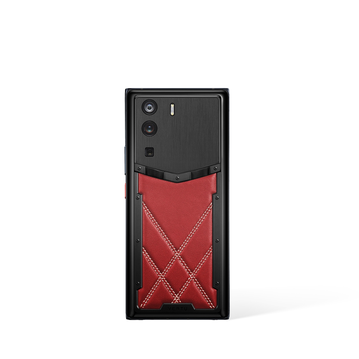 Metavertu Retro Red — Curved Calfskin 5G Web3 Smartphone