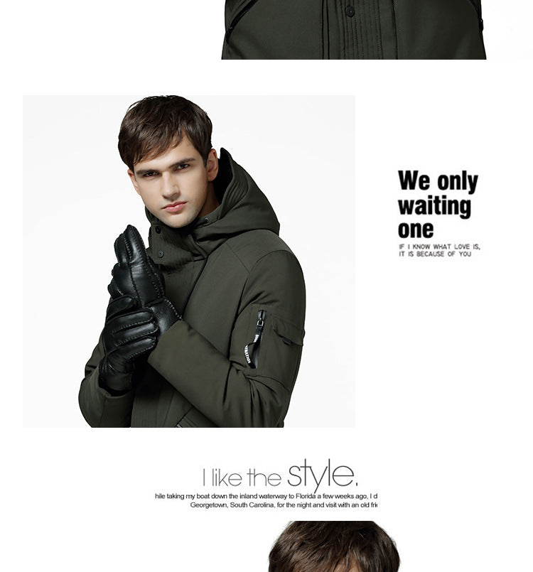 Gentleman's Genuine Sheepskin Shearling Gloves