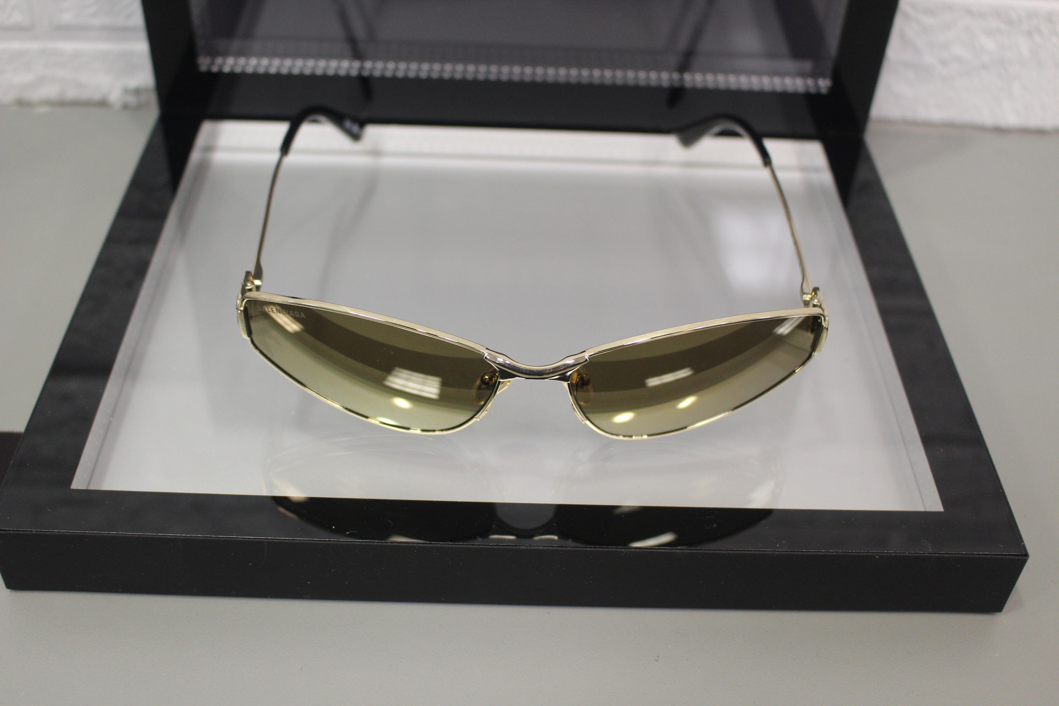 Balenciaga BB0335S-003 Women’s Sunglasses – Metal Frame, 65mm