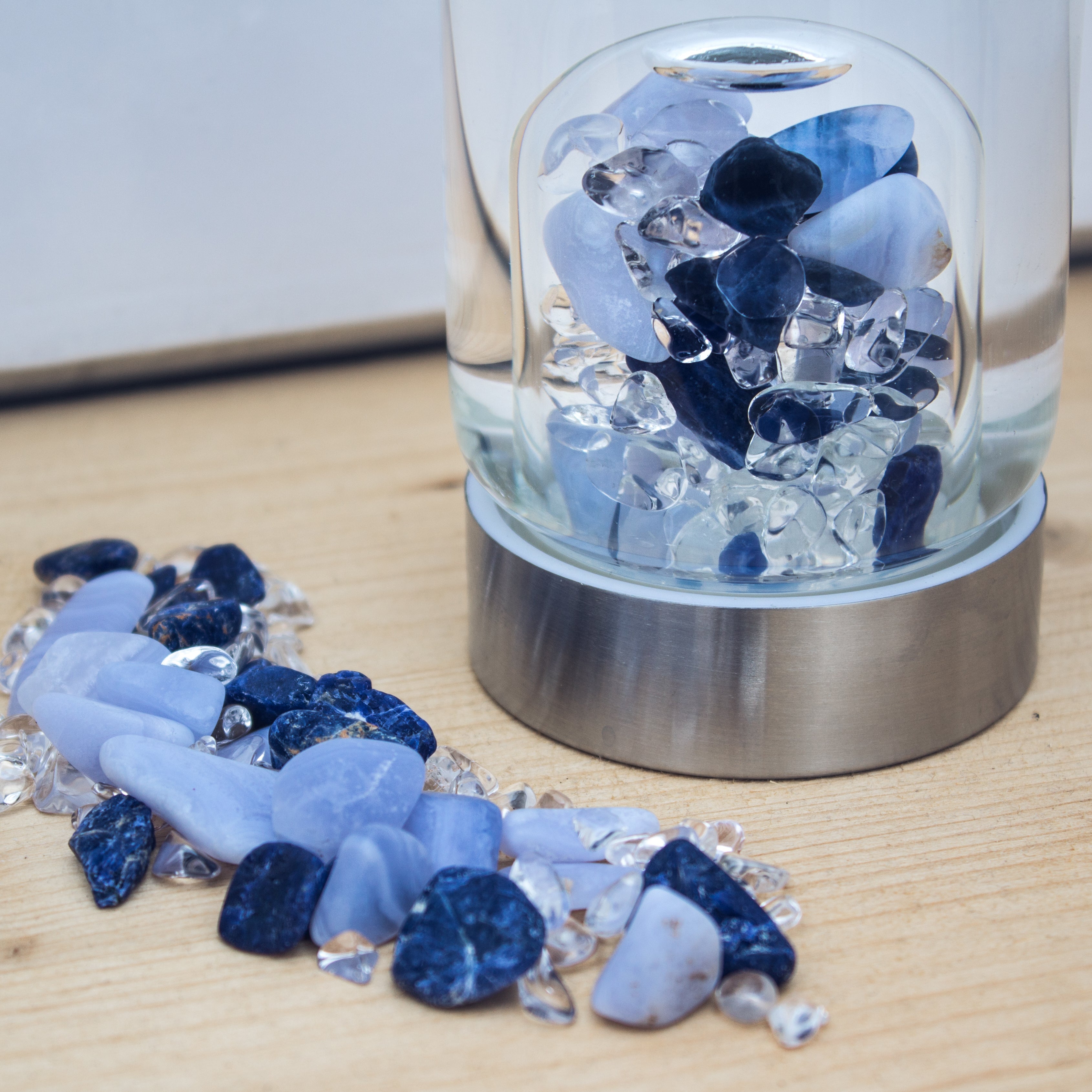 ViA BALANCE | Sodalite, Chalcedony & Clear Quartz