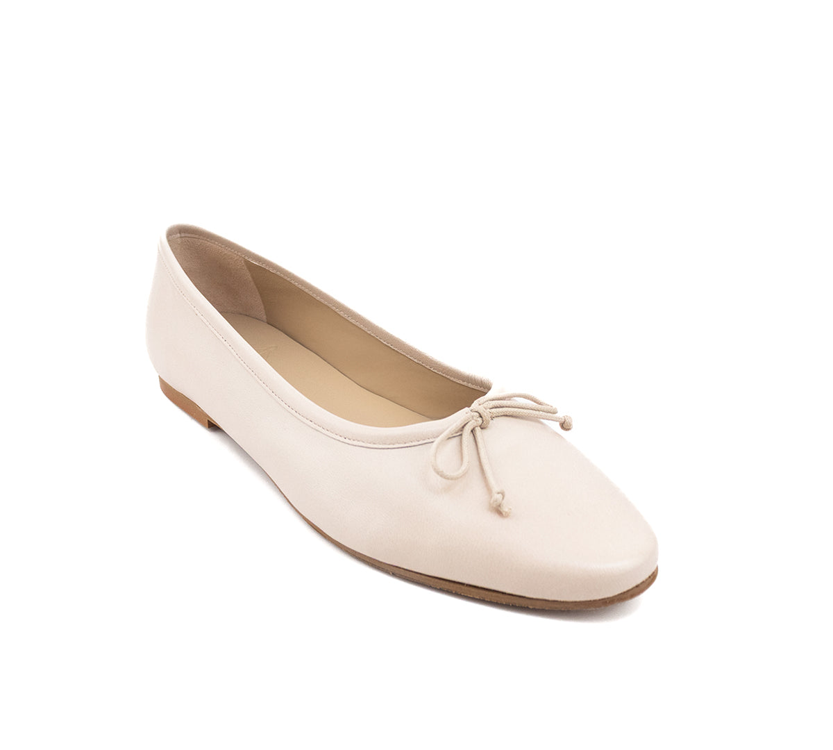 Belle Leather Ivory