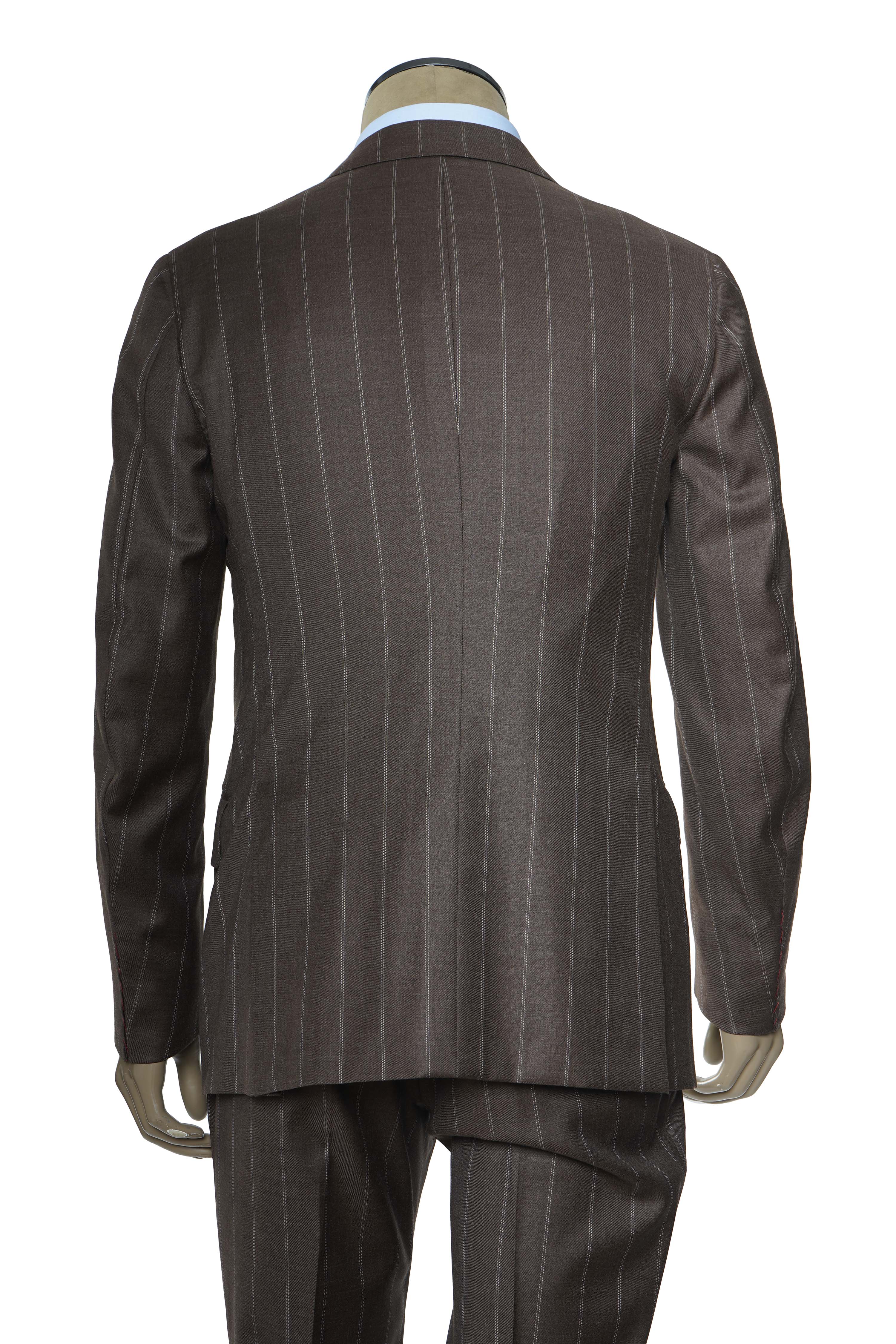 Isaia Pinstriped Wool Suit