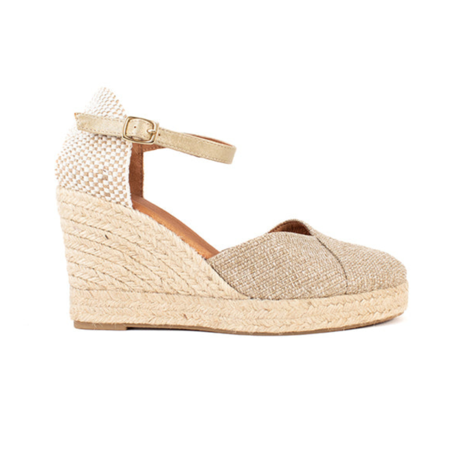 Jimena Weaved Taupe High