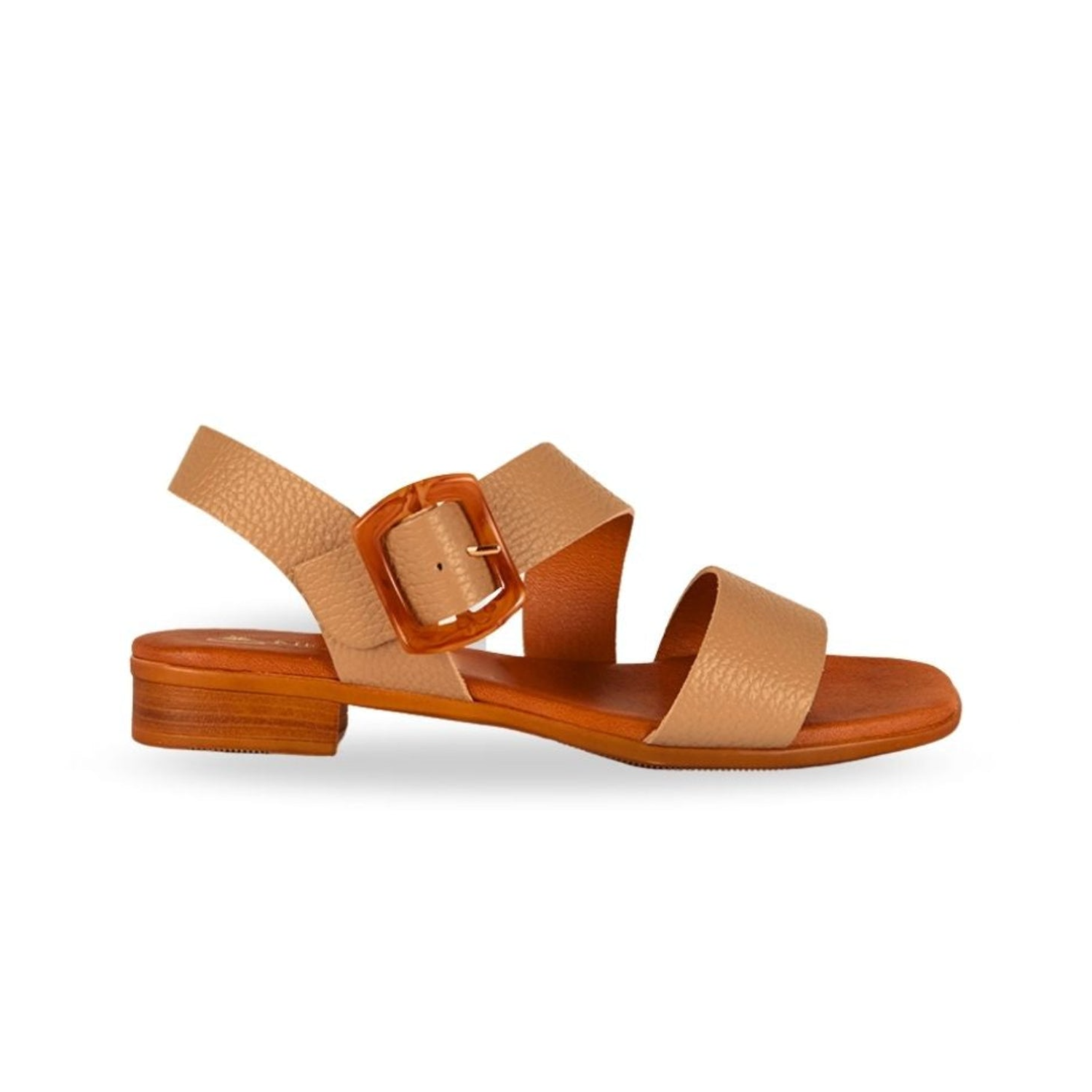 Juliette Side Buckle Nude