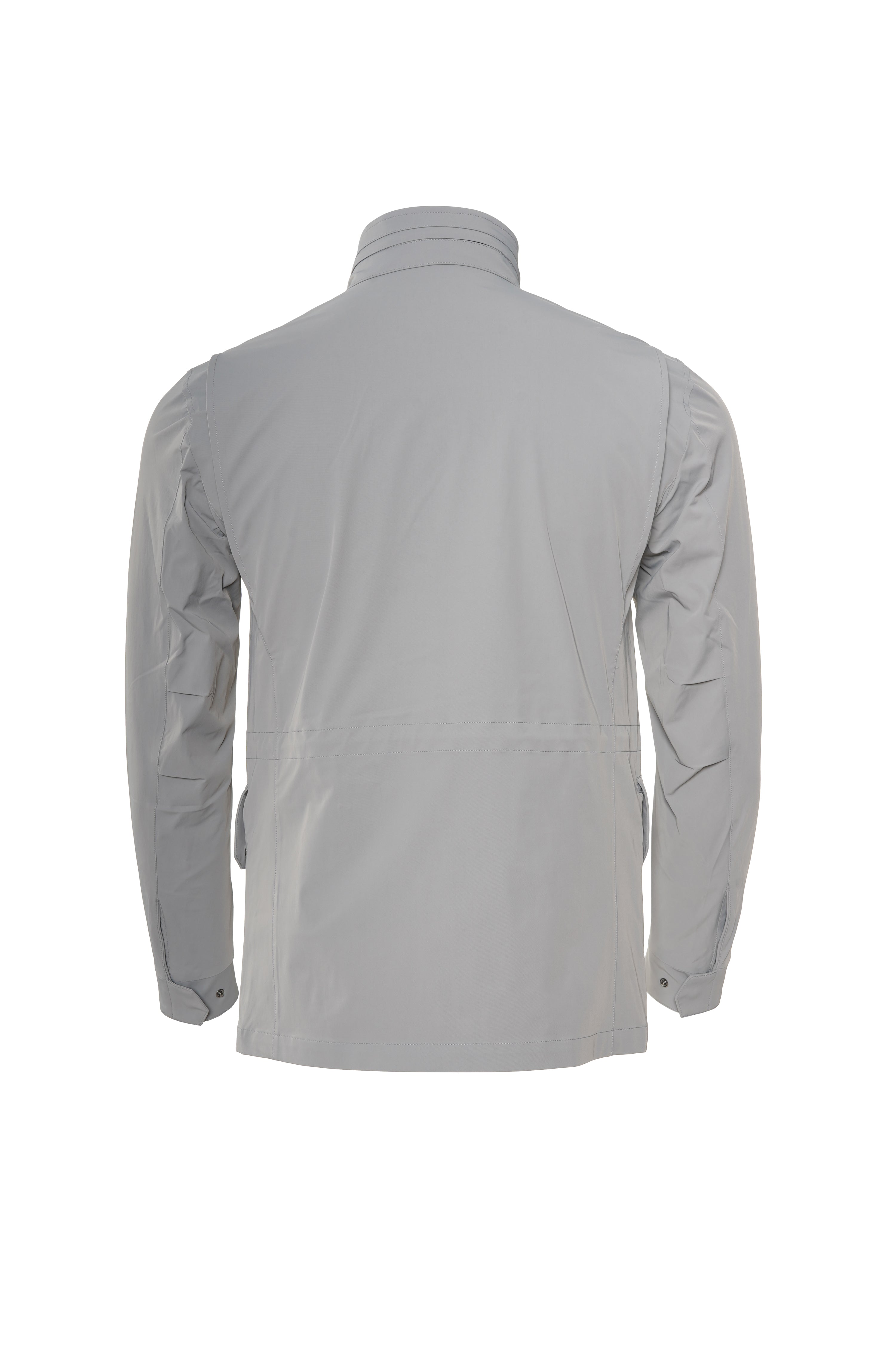 Kired Yari Solid Nylon Hidden Hood Light-Jacket