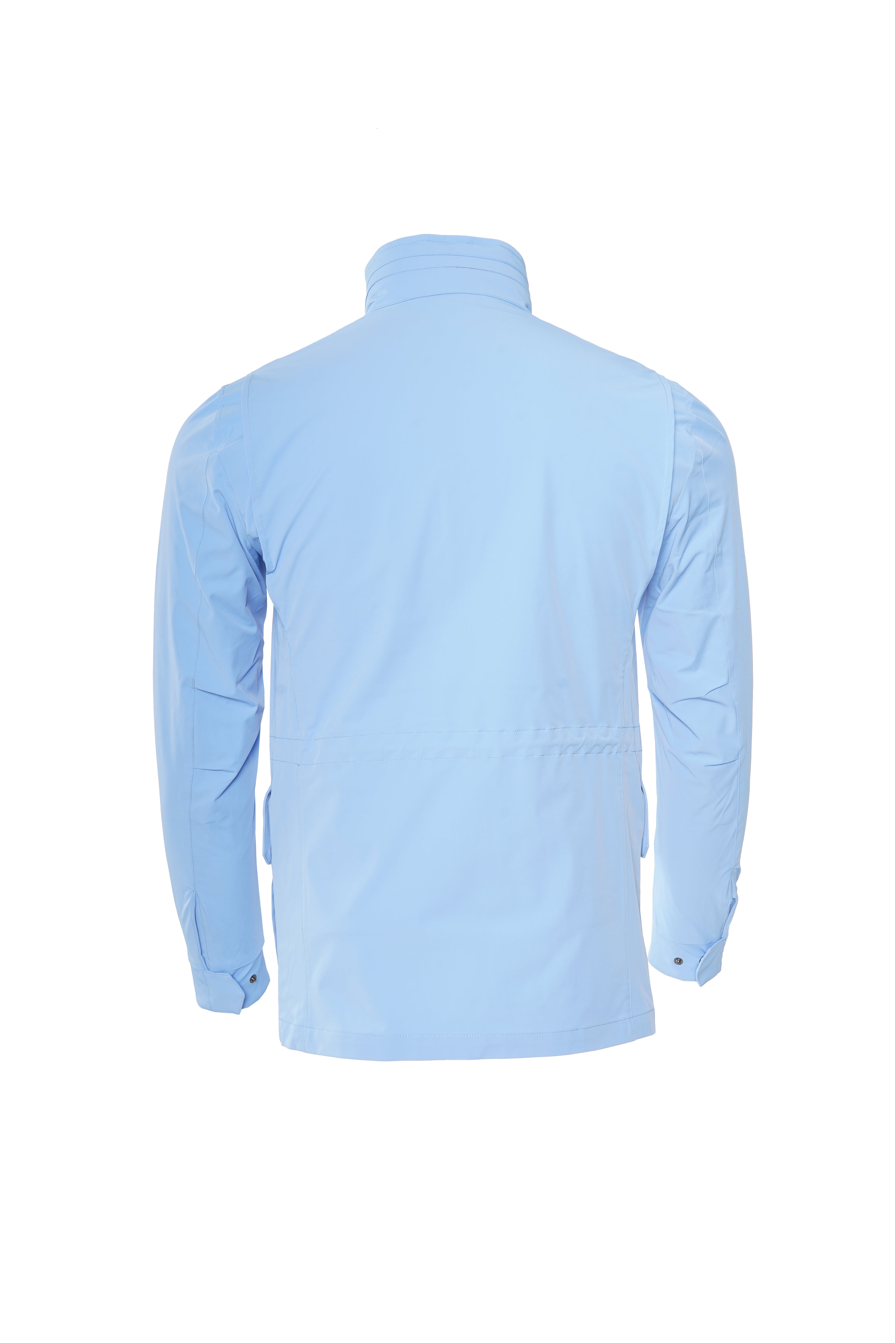 Kired Yari Solid Nylon Hidden Hood Light-Jacket