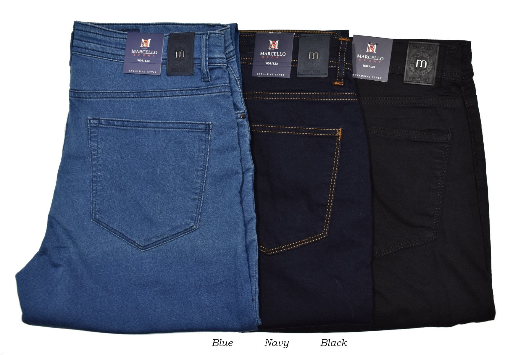 LP10 Black Marcello Light Stretch Pant