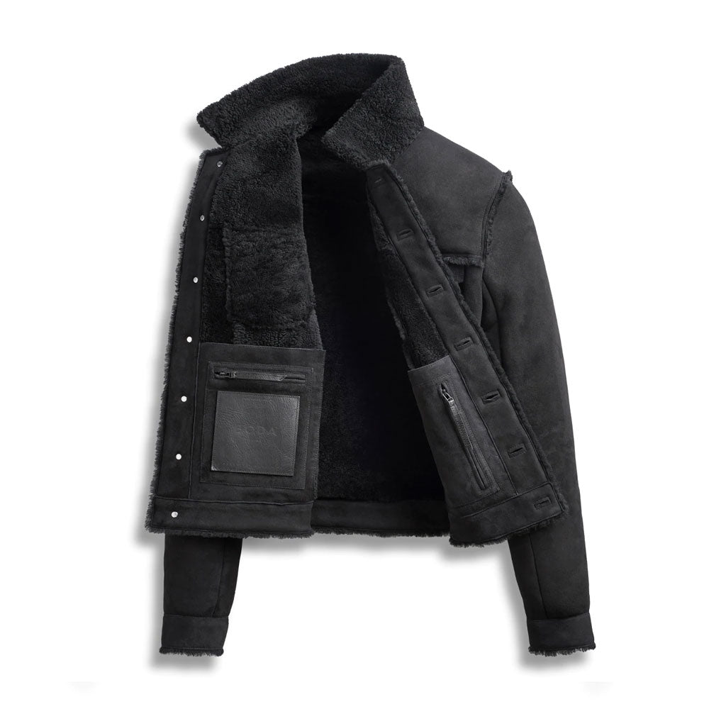 Shearling Leather Jacket