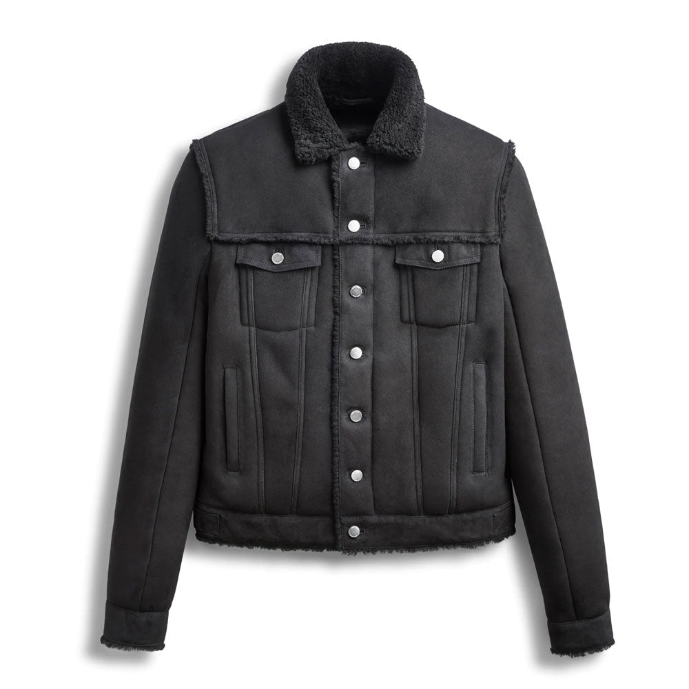 Shearling Leather Jacket