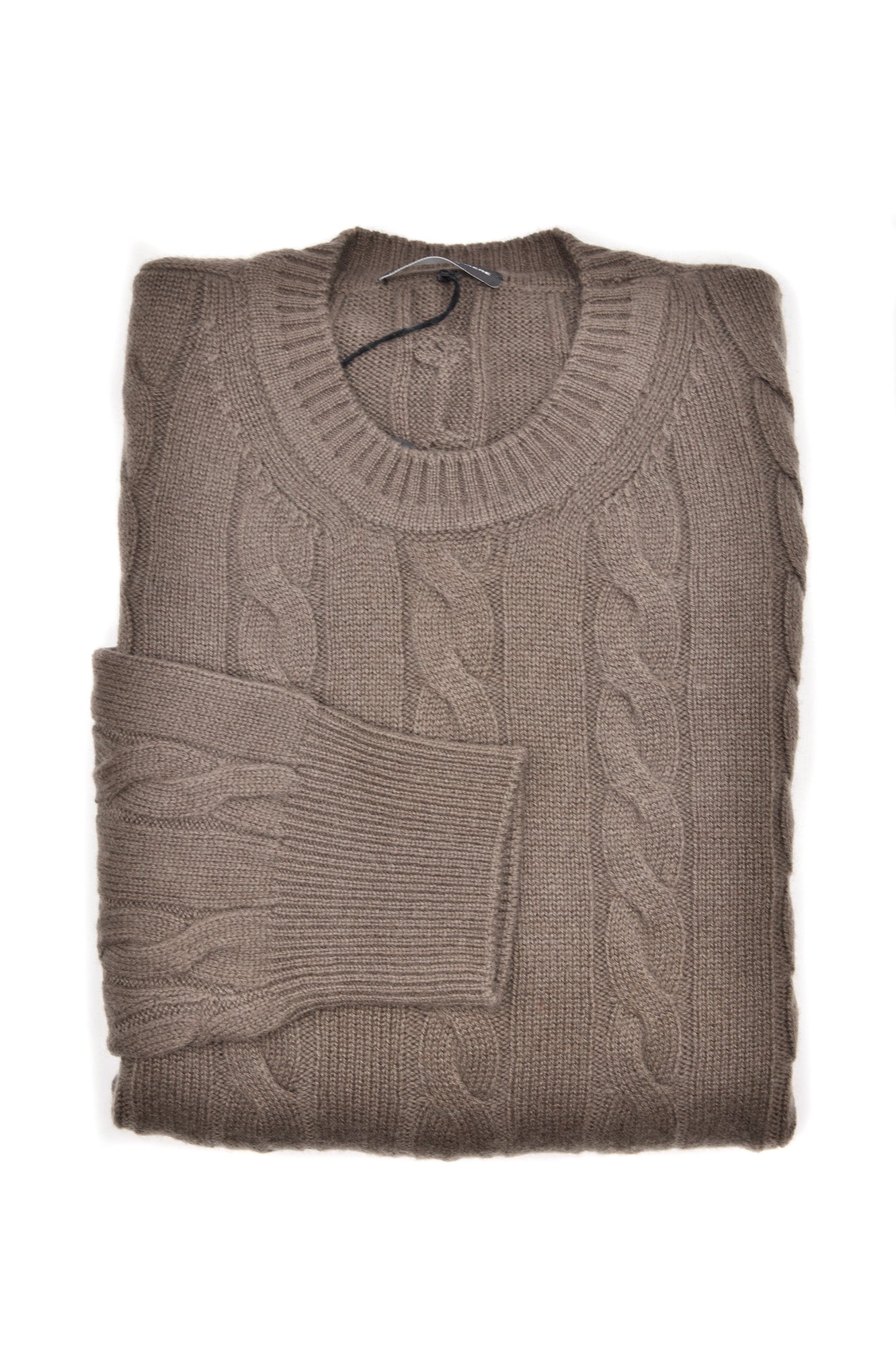 Manrico Cashmere Cable Knit Sweater