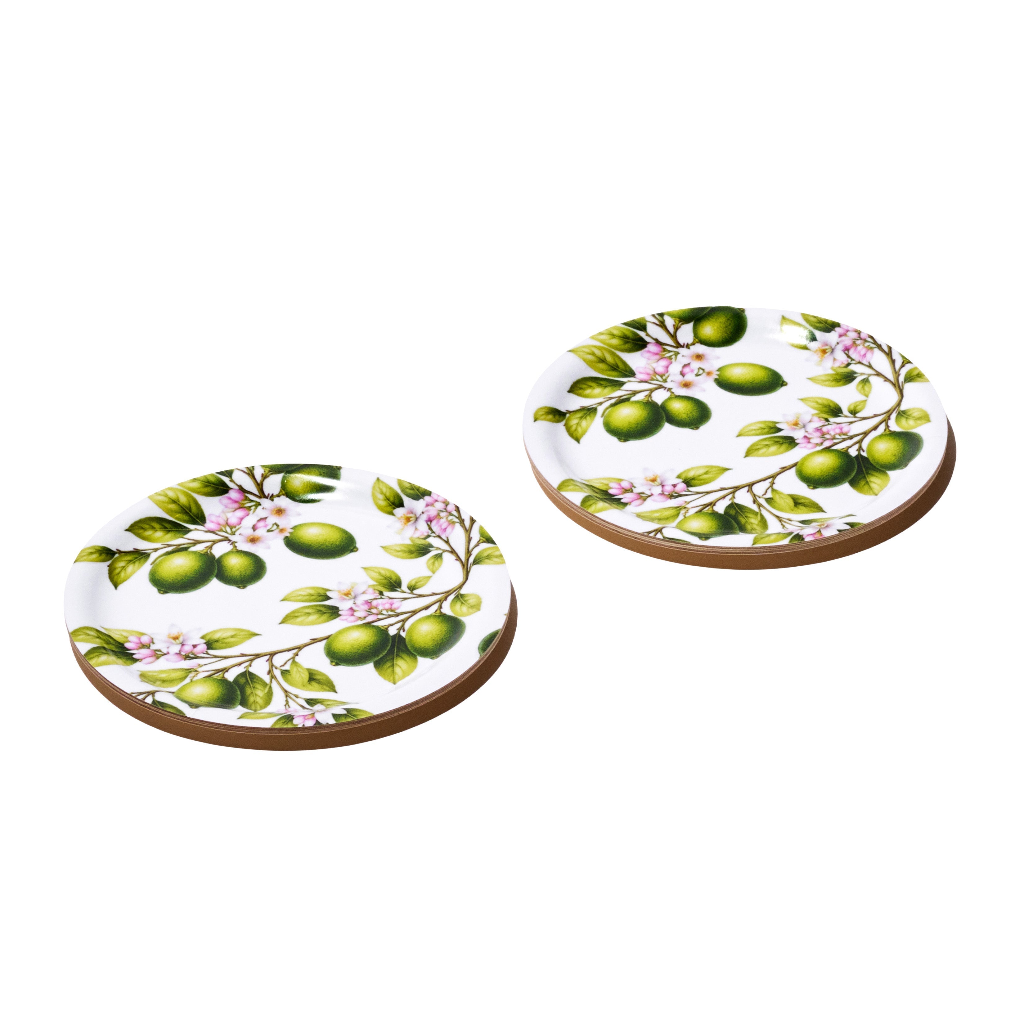 Lime Grove Birchwood Tray - Min Round - Set of 2