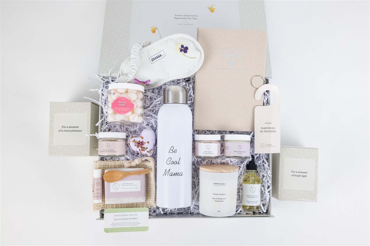 Luxury Gift for Mom – Natural Bath & Body Spa Gift Box