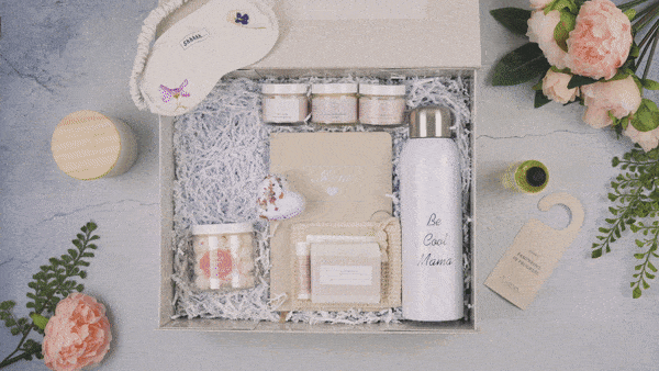 Luxury Gift for Mom – Natural Bath & Body Spa Gift Box