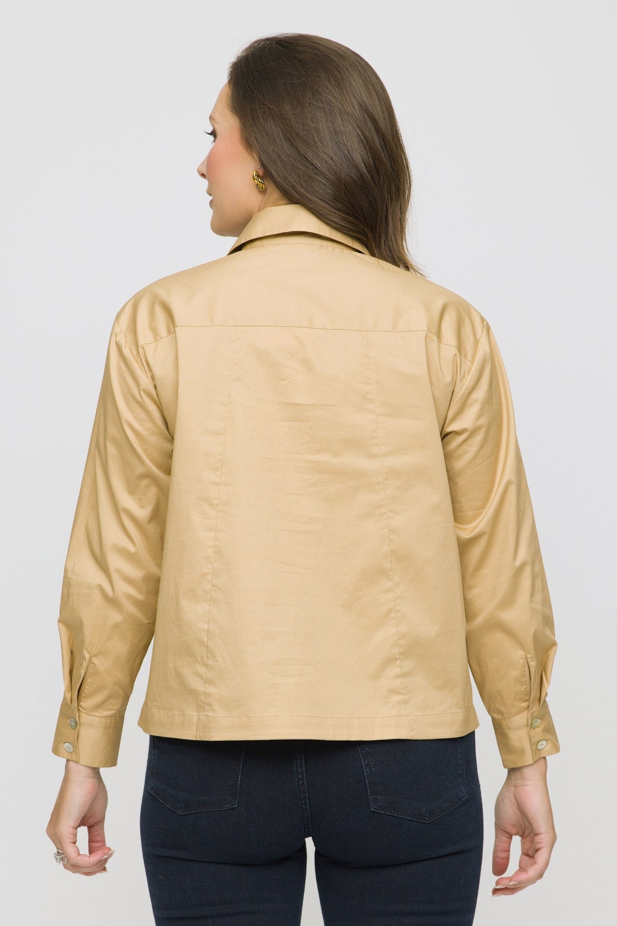 25" Shirt with Button Sides