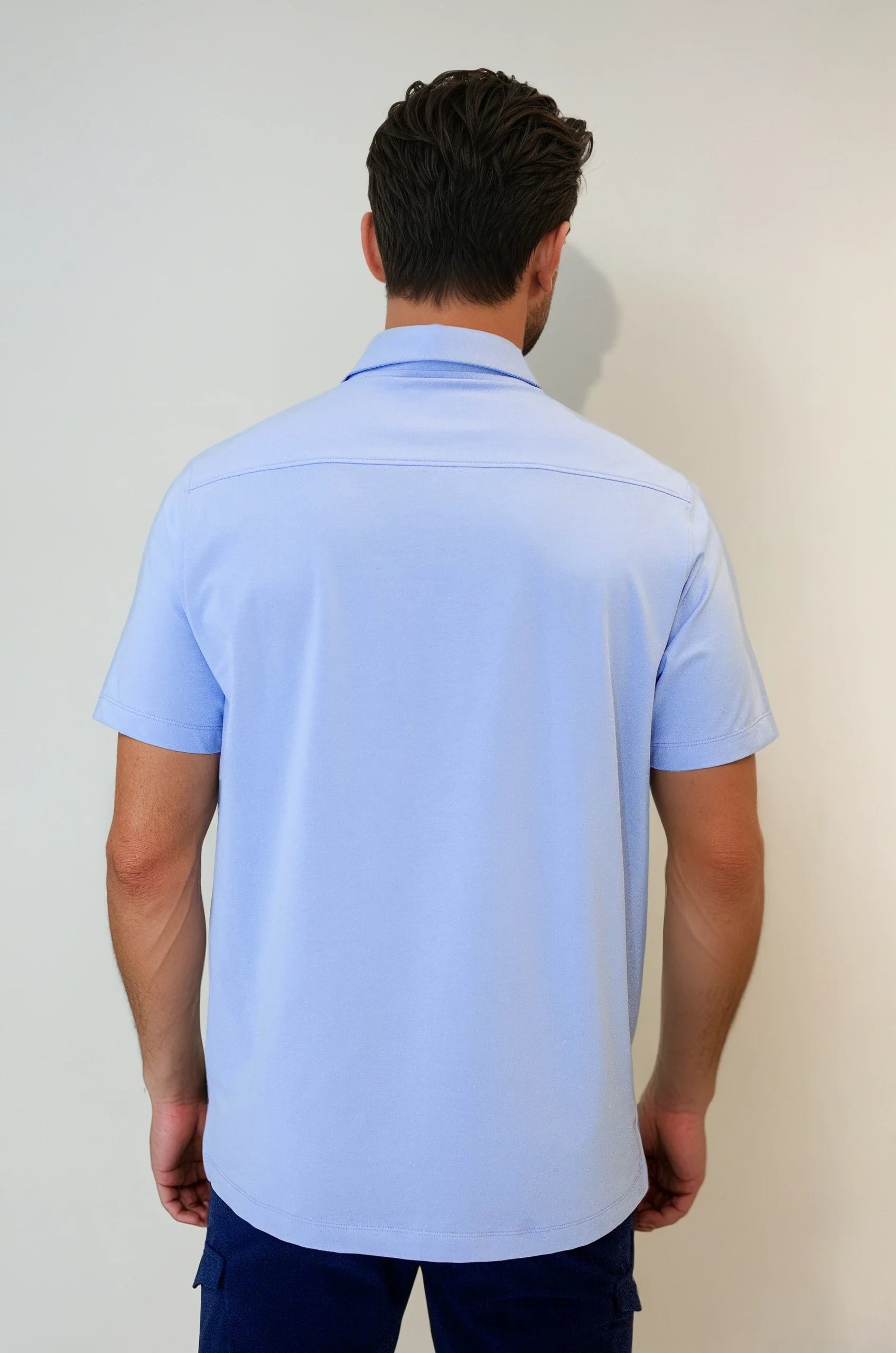 Buki Cinqo Polo - Cool Blue  - Men