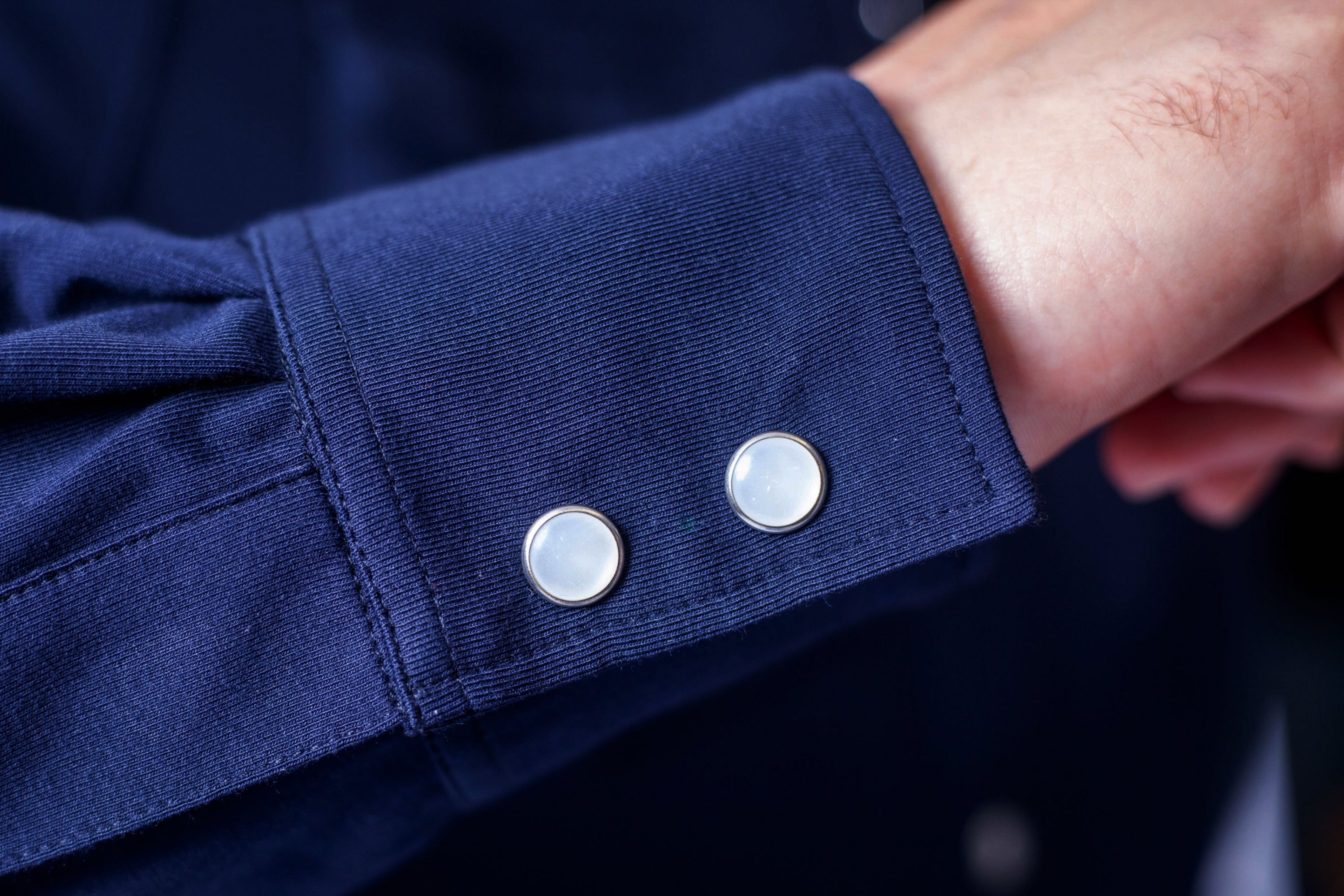 Buki’s Cinqo Western Tech Shirt - Navy  - Men